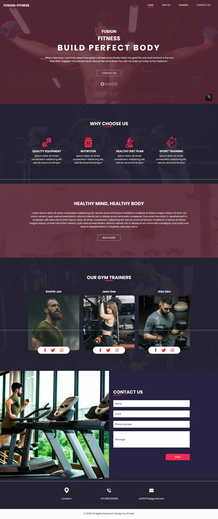 Fusion Fitness Gym Studio